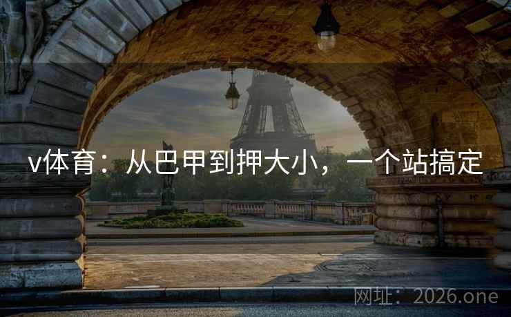 v体育:从巴甲到押大小,一个站搞定 v体育:从巴甲到押大小,一个站搞定